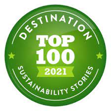 Destination Sustainability Stories Top 100 2021 logo