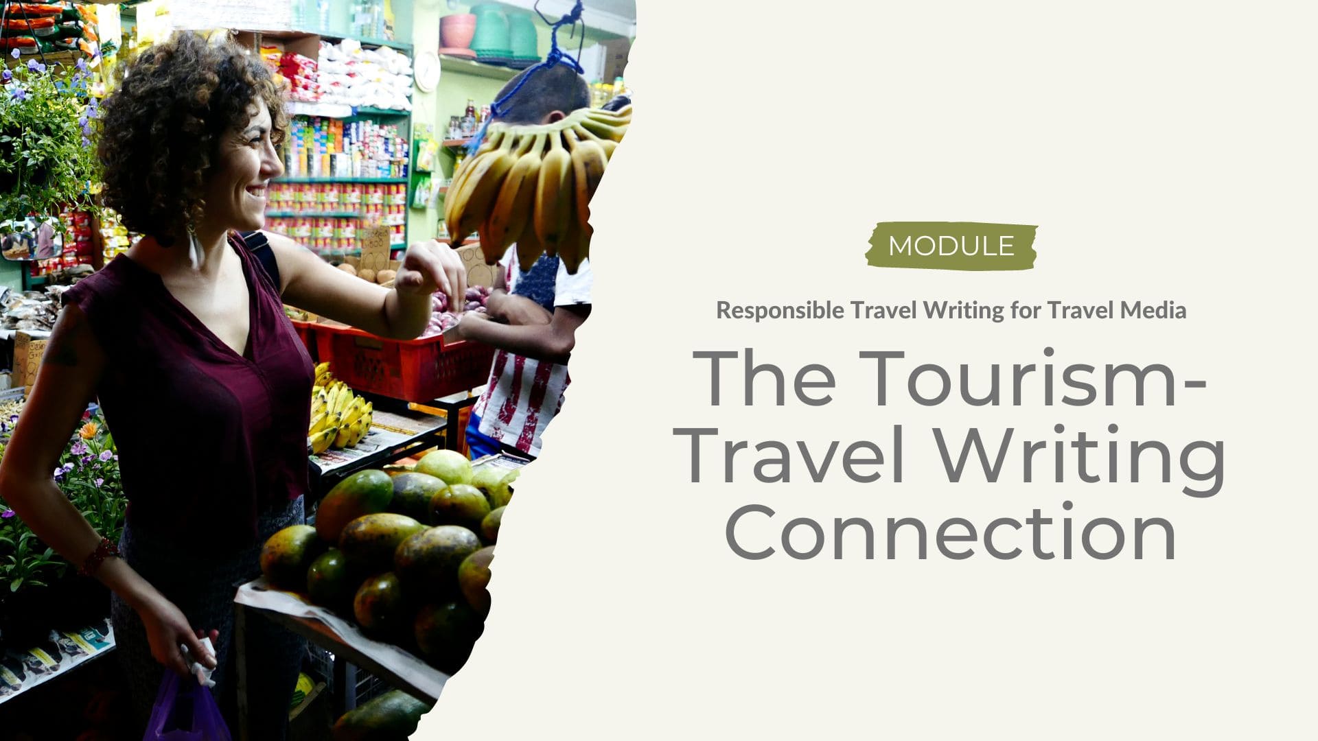 The Tourism-Travel Writing Connection